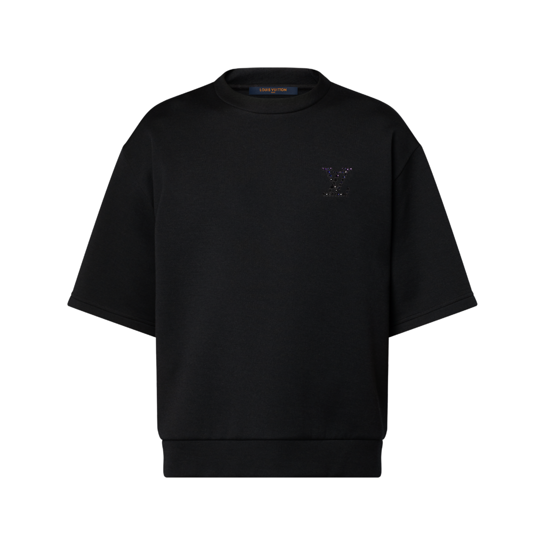 LV Embellished Jersey T-Shirt - Men - Ready-to-Wear | LOUIS VUITTON ®